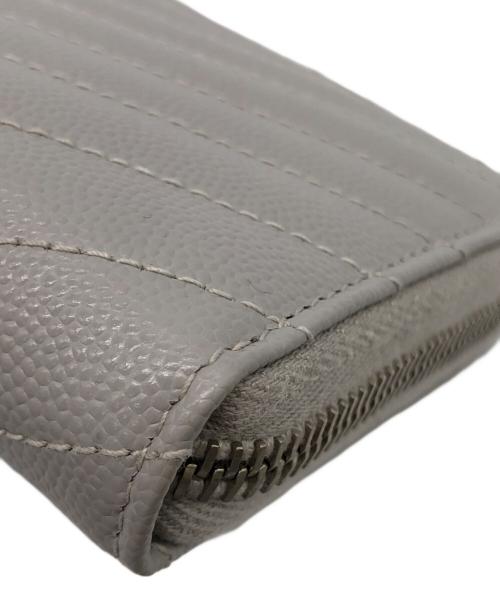 Saint Laurent Paris（サンローランパリ）Saint Laurent Paris (サンローランパリ) 長財布 グレーの古着・服飾アイテム