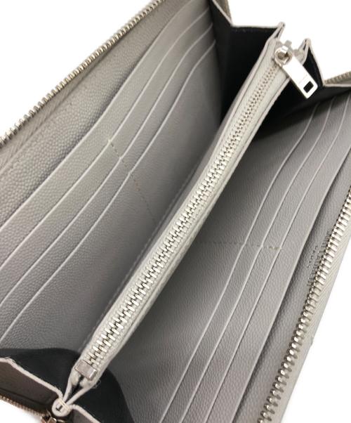 Saint Laurent Paris（サンローランパリ）Saint Laurent Paris (サンローランパリ) 長財布 グレーの古着・服飾アイテム