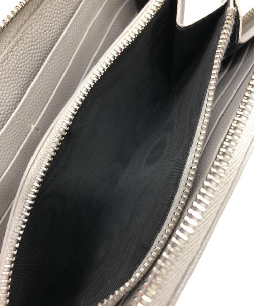 Saint Laurent Paris（サンローランパリ）Saint Laurent Paris (サンローランパリ) 長財布 グレーの古着・服飾アイテム