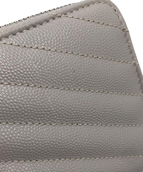 Saint Laurent Paris（サンローランパリ）Saint Laurent Paris (サンローランパリ) 長財布 グレーの古着・服飾アイテム