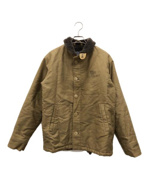THE CUTRATE（カットレイト）THE CUTRATE (カットレイト) デッキジャケット オリーブ サイズ:Mの古着・服飾アイテム