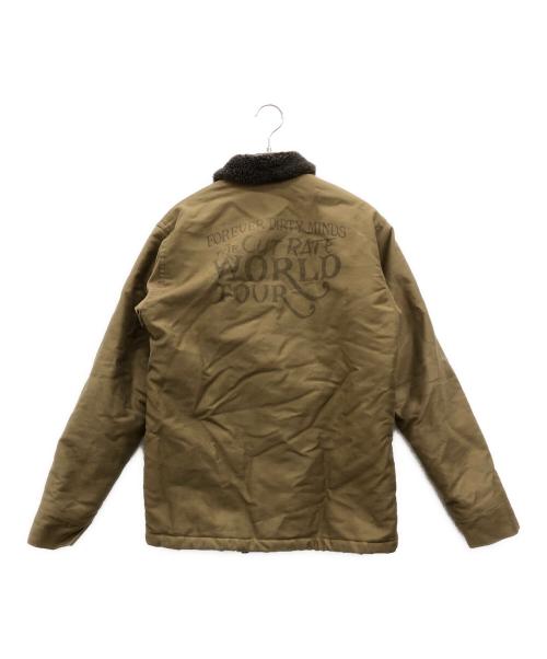 THE CUTRATE（カットレイト）THE CUTRATE (カットレイト) デッキジャケット オリーブ サイズ:Mの古着・服飾アイテム