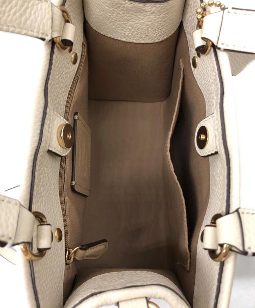 COACH（コーチ）COACH (コーチ) 2WAYショルダーバッグ ベージュの古着・服飾アイテム