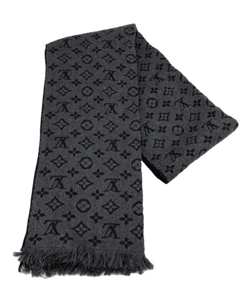 LOUIS VUITTON（ルイ ヴィトン）LOUIS VUITTON (ルイ ヴィトン) マフラー・モノグラム クラシック ブルーマリーヌの古着・服飾アイテム