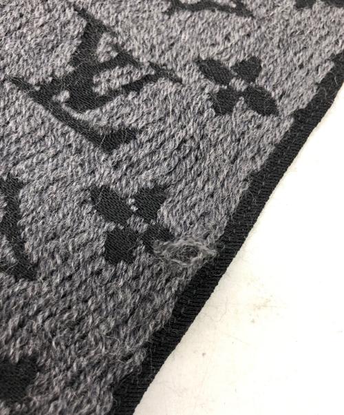 LOUIS VUITTON（ルイ ヴィトン）LOUIS VUITTON (ルイ ヴィトン) マフラー・モノグラム クラシック ブルーマリーヌの古着・服飾アイテム