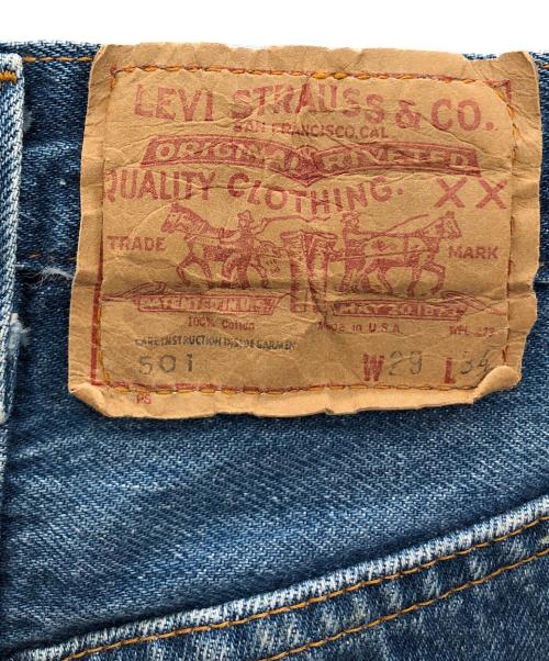 LEVI'S（リーバイス）LEVI'S (リーバイス) 80'S501デニムパンツ インディゴ サイズ:W29の古着・服飾アイテム
