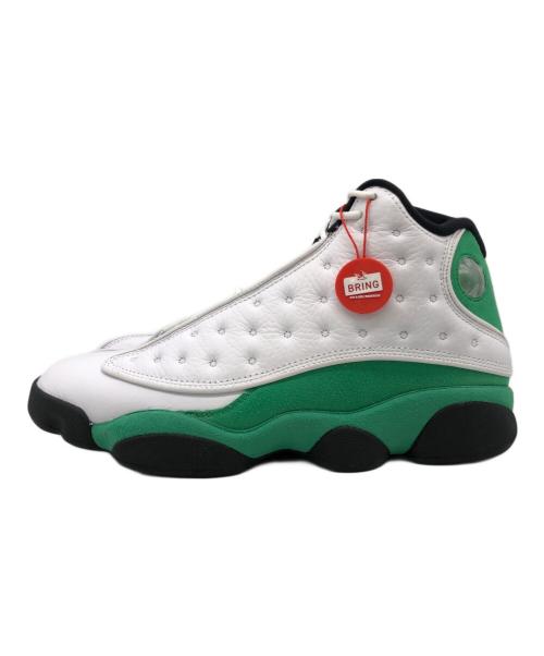 NIKE（ナイキ）NIKE (ナイキ) Air Jordan 13 Retro Lucky Green Sneaker ホワイト×グリーン サイズ:27.0の古着・服飾アイテム