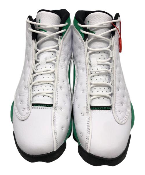 NIKE（ナイキ）NIKE (ナイキ) Air Jordan 13 Retro Lucky Green Sneaker ホワイト×グリーン サイズ:27.0の古着・服飾アイテム