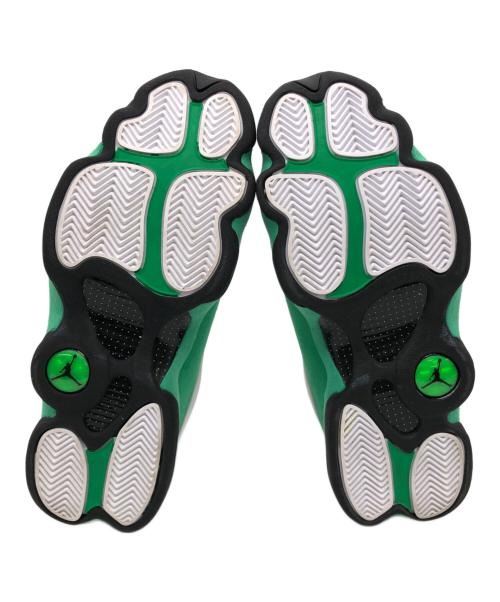 NIKE（ナイキ）NIKE (ナイキ) Air Jordan 13 Retro Lucky Green Sneaker ホワイト×グリーン サイズ:27.0の古着・服飾アイテム