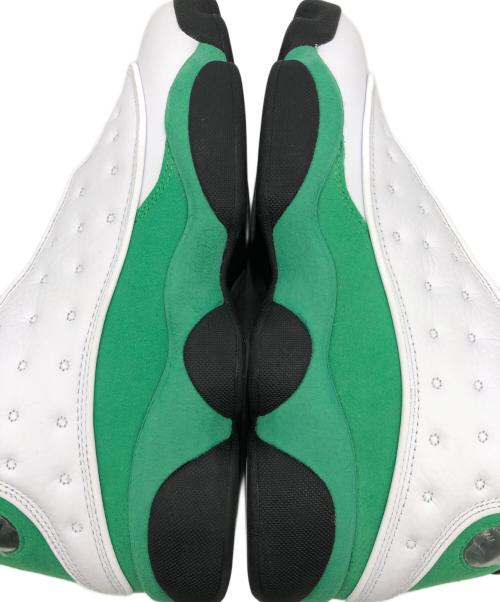 NIKE（ナイキ）NIKE (ナイキ) Air Jordan 13 Retro Lucky Green Sneaker ホワイト×グリーン サイズ:27.0の古着・服飾アイテム