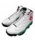 NIKE（ナイキ）の古着「Air Jordan 13 Retro Lucky Green Sneaker」｜ホワイト×グリーン