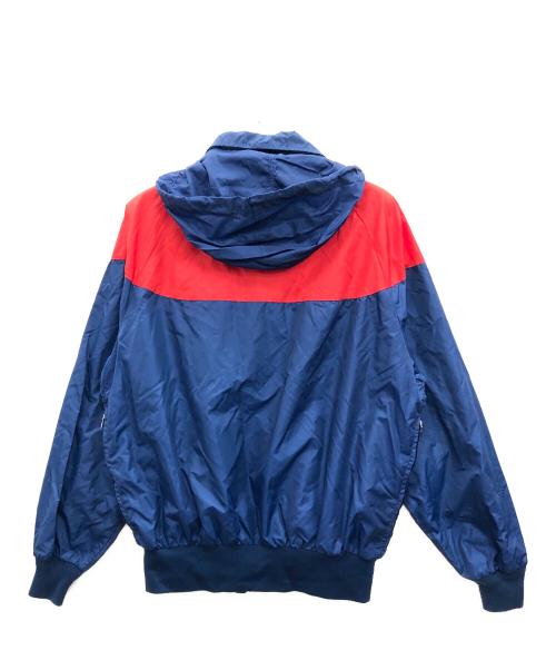 NIKE（ナイキ）NIKE (ナイキ) ウィンドランナージャケット ブルー×レッド サイズ:XLの古着・服飾アイテム