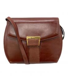 Salvatore Ferragamo（サルヴァトーレ フェラガモ）の古着「ショルダーバッグ」｜ボルドー