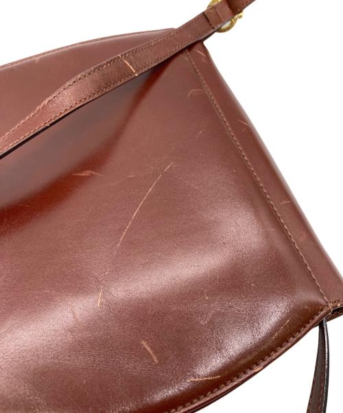 Salvatore Ferragamo（サルヴァトーレ フェラガモ）Salvatore Ferragamo (サルヴァトーレ フェラガモ) ショルダーバッグ ボルドーの古着・服飾アイテム