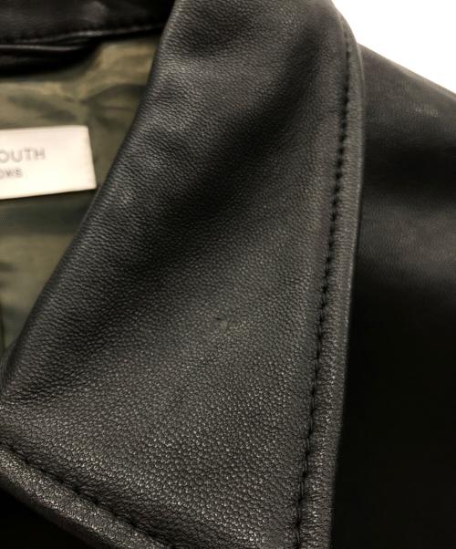 BEAUTY&YOUTH UNITED ARROWS（ビューティーアンドユースユナイテッドアローズ）BEAUTY&YOUTH UNITED ARROWS (ビューティーアンドユースユナイテッドアローズ) レザージャケット ブラック サイズ:Mの古着・服飾アイテム