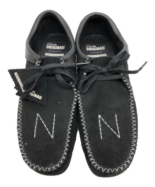 CLARKS ORIGINALS（クラークス オリジナルズ）CLARKS ORIGINALS (クラークス オリジナルズ) NEIGHBORHOOD (ネイバーフッド) シューズ ブラック サイズ:27.5ｃｍの古着・服飾アイテム