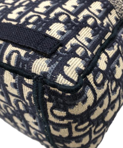 Dior（ディオール）Dior (ディオール) オブリーク エンブロイダリー ネイビー×アイボリーの古着・服飾アイテム