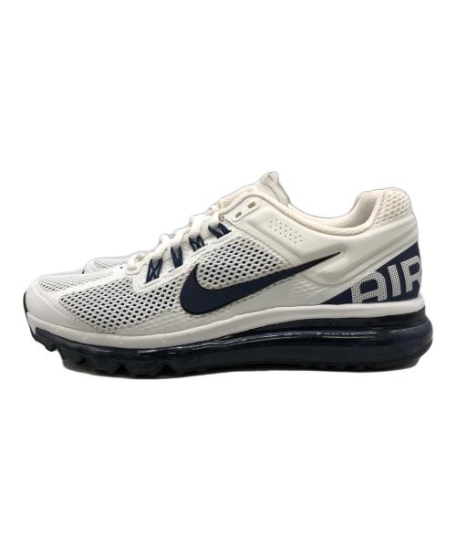 NIKE（ナイキ）NIKE (ナイキ) AIR MAX 2013 ホワイト×ネイビー サイズ:25.0の古着・服飾アイテム