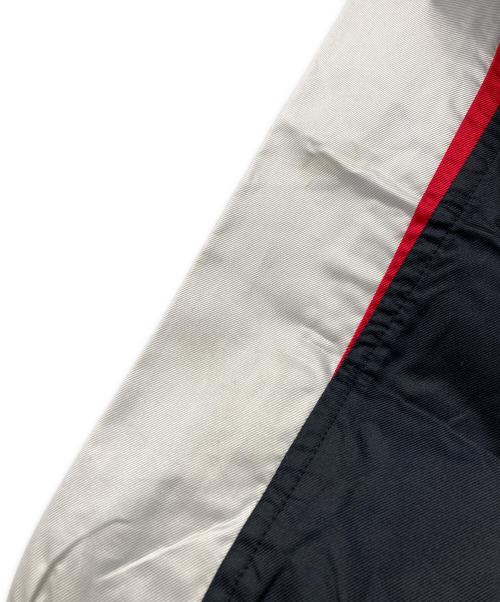 adidas（アディダス）adidas (アディダス) ハーフジップナイロンジャケット ネイビー サイズ:M-Lの古着・服飾アイテム