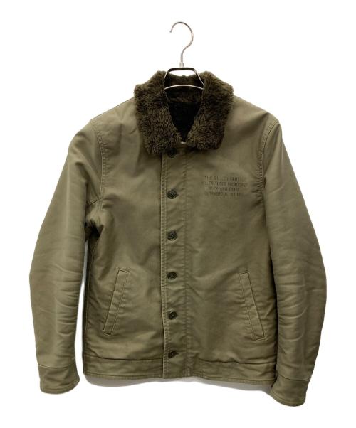 WACKO MARIA（ワコマリア）WACKO MARIA (ワコマリア) デッキジャケット オリーブ サイズ:Mの古着・服飾アイテム