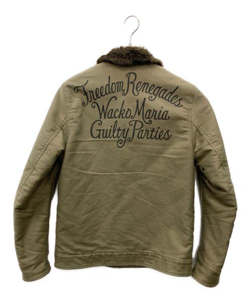 WACKO MARIA（ワコマリア）WACKO MARIA (ワコマリア) デッキジャケット オリーブ サイズ:Mの古着・服飾アイテム