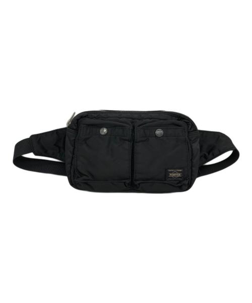 PORTER（ポーター）PORTER (ポーター) ウエストバッグ ブラックの古着・服飾アイテム
