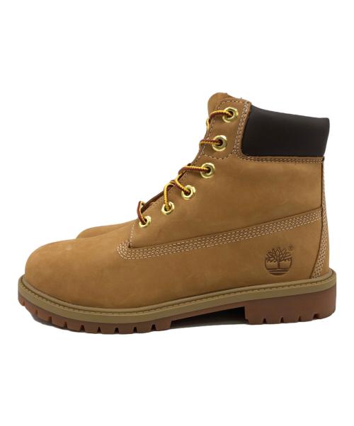 Timberland（ティンバーランド）Timberland (ティンバーランド) 6インチ プレミアム ウォータープルーフ ブーツ キャメル サイズ:24.0 未使用品の古着・服飾アイテム