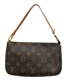 LOUIS VUITTON（ルイ ヴィトン）の古着「コスメポーチ」｜ブラウン