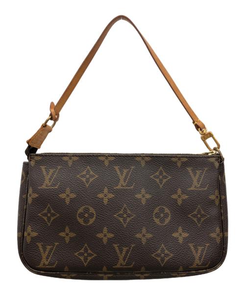 LOUIS VUITTON（ルイ ヴィトン）LOUIS VUITTON (ルイ ヴィトン) コスメポーチ ブラウンの古着・服飾アイテム