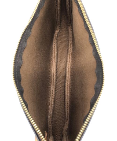 LOUIS VUITTON（ルイ ヴィトン）LOUIS VUITTON (ルイ ヴィトン) コスメポーチ ブラウンの古着・服飾アイテム