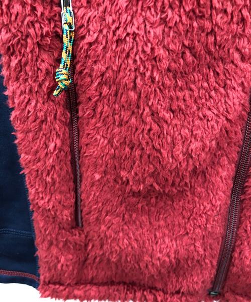 Patagonia（パタゴニア）Patagonia (パタゴニア) フリースベスト レッド×ネイビー サイズ:Sの古着・服飾アイテム