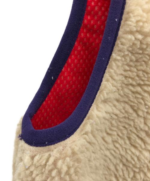 Patagonia（パタゴニア）Patagonia (パタゴニア) フリースベスト カーキ×パープル サイズ:Sの古着・服飾アイテム