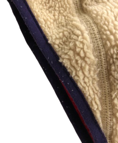 Patagonia（パタゴニア）Patagonia (パタゴニア) フリースベスト カーキ×パープル サイズ:Sの古着・服飾アイテム