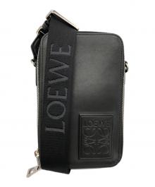 LOEWE（ロエベ）の古着「ヴァーティカルクロスボディポケット」｜ブラック