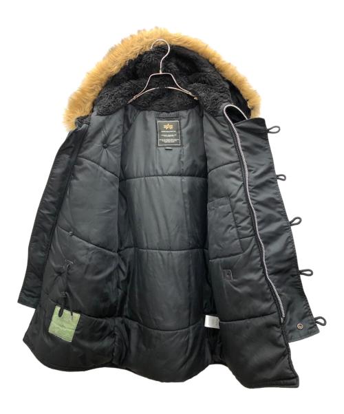 ALPHA（アルファ）ALPHA (アルファ) N-3B フライトジャケット ブラック サイズ:Sの古着・服飾アイテム