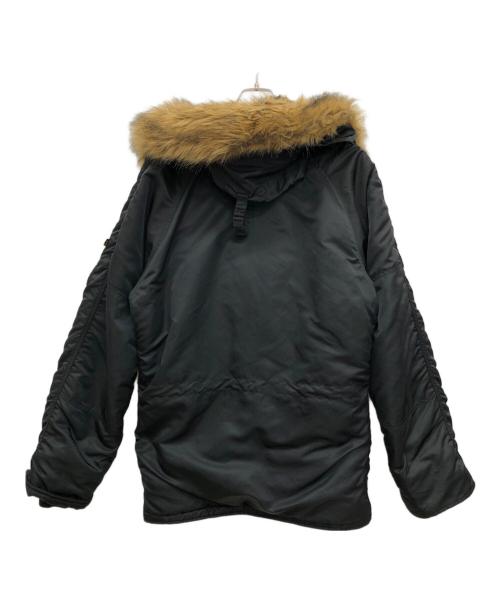 ALPHA（アルファ）ALPHA (アルファ) N-3B フライトジャケット ブラック サイズ:Sの古着・服飾アイテム
