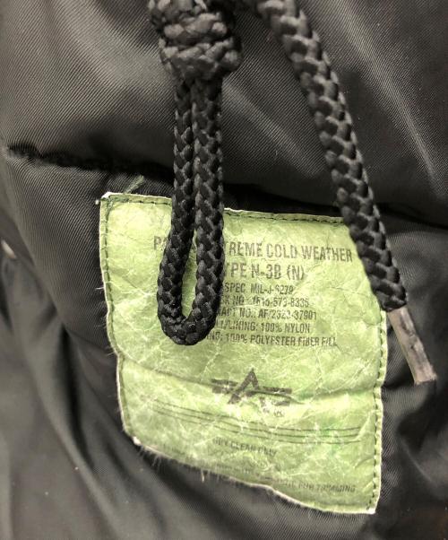 ALPHA（アルファ）ALPHA (アルファ) N-3B フライトジャケット ブラック サイズ:Sの古着・服飾アイテム