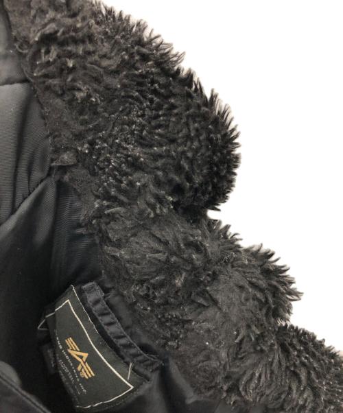 ALPHA（アルファ）ALPHA (アルファ) N-3B フライトジャケット ブラック サイズ:Sの古着・服飾アイテム