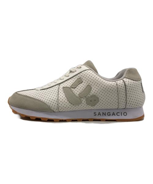 Sangacio（サンガッチョ）Sangacio (サンガッチョ) スニーカー ホワイト サイズ:27.0㎝の古着・服飾アイテム