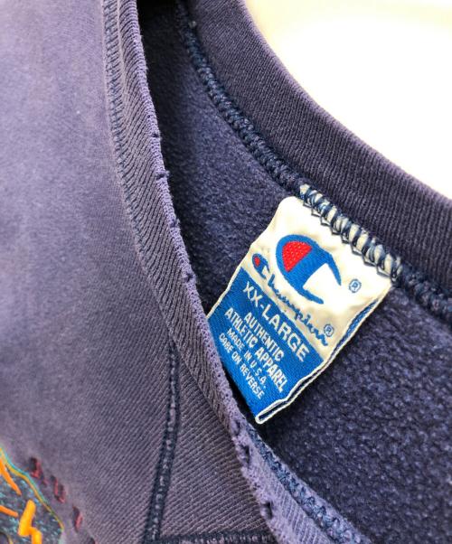 Champion（チャンピオン）Champion (チャンピオン) トレーナー インディゴ サイズ:XXLの古着・服飾アイテム