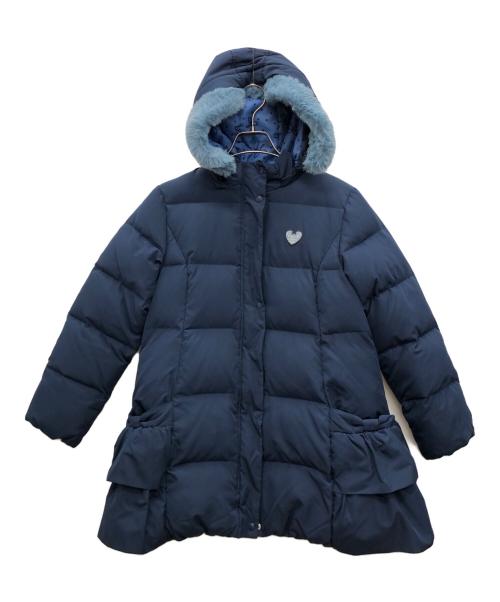 KP（ケーピー）KP (ケーピー) ダウンコート ネイビー サイズ:150の古着・服飾アイテム