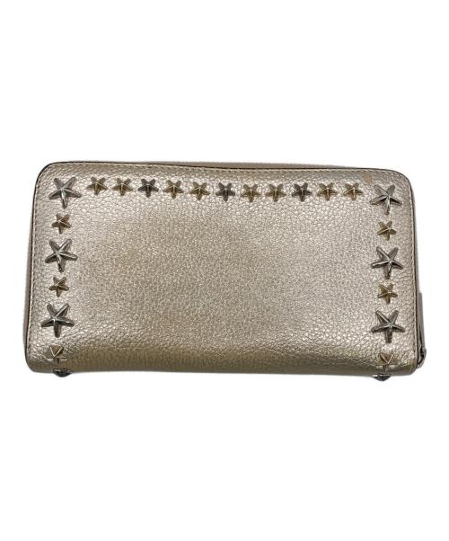 JIMMY CHOO（ジミーチュウ）JIMMY CHOO (ジミーチュウ) PIPPA ラウンドファスナー長財布の古着・服飾アイテム