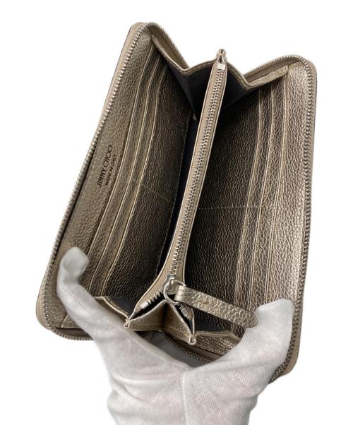 JIMMY CHOO（ジミーチュウ）JIMMY CHOO (ジミーチュウ) PIPPA ラウンドファスナー長財布の古着・服飾アイテム