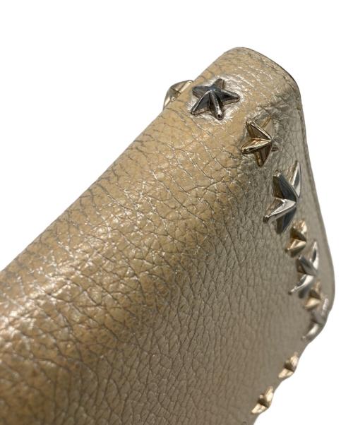 JIMMY CHOO（ジミーチュウ）JIMMY CHOO (ジミーチュウ) PIPPA ラウンドファスナー長財布の古着・服飾アイテム