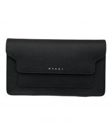 MARNI（マルニ）の古着「トランククラッチバッグ」｜ブラック