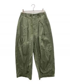 中古・古着通販】Needles (ニードルズ) H.D. Pant - Fatigue グリーン