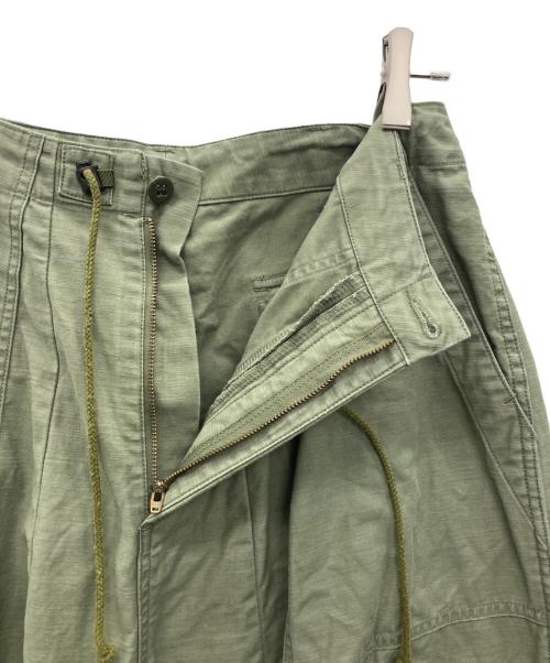 Needles（ニードルズ）Needles (ニードルズ) H.D Pant FATIGUE カーキ サイズ:Mの古着・服飾アイテム