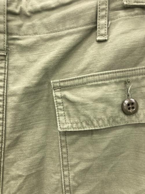 Needles（ニードルズ）Needles (ニードルズ) H.D Pant FATIGUE カーキ サイズ:Mの古着・服飾アイテム