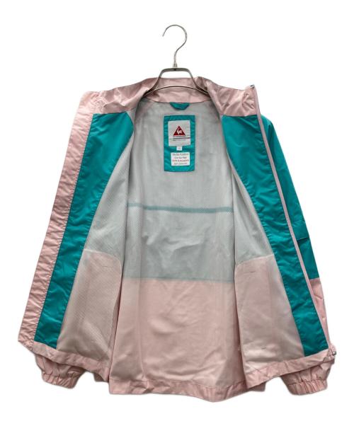 le coq sportif（ルコックスポルティフ）le coq sportif (ルコックスポルティフ) レインウェアセット スカイブルー×ブラック サイズ:Sの古着・服飾アイテム