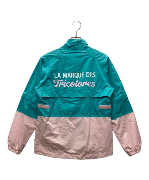 le coq sportif（ルコックスポルティフ）le coq sportif (ルコックスポルティフ) レインウェアセット スカイブルー×ブラック サイズ:Sの古着・服飾アイテム